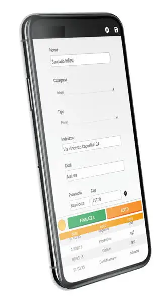 Raccolta ordini da app 4 Raccolta ordini smartphone torino