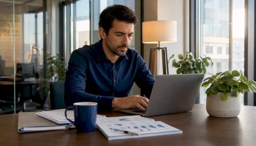 Integrare Magento con l'ERP: guida pratica per PMI 1 Un esperto IT alle prese con l’integrazione tra Magento e un sistema ERP, impegnato a garantire che le due piattaforme lavorino insieme in modo efficiente.