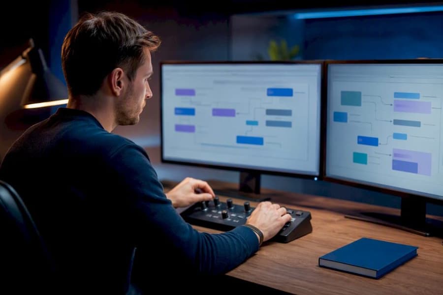 Il consulente configura l'integrazione tra e-commerce e gestionale