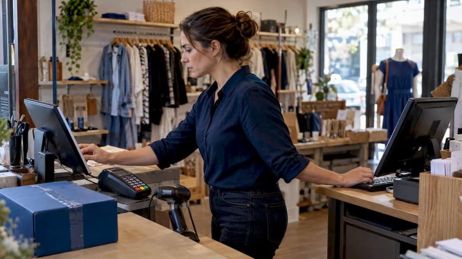 Addetta al controllo anagrafica cliente su due canali