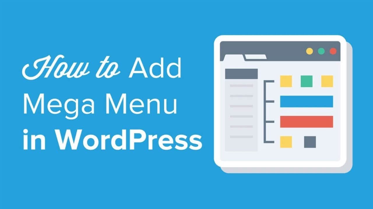 Come aggiungere il menu in WordPress
