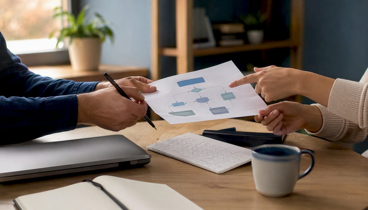 Un team di lavoro impegnato nell'integrazione tra sistemi MES e WMS